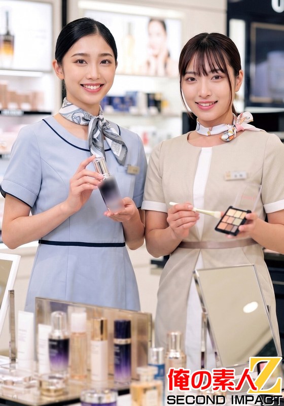 一流百貨店本館1階化粧品売り場勤務 2名 美容部員K/美容部員M パッケージ画像