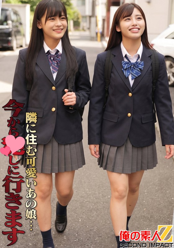 隣に住む可愛いあの娘… 今からアレしに行きます 普通科二年なのかちゃん/普通科三年ありすちゃん パッケージ画像