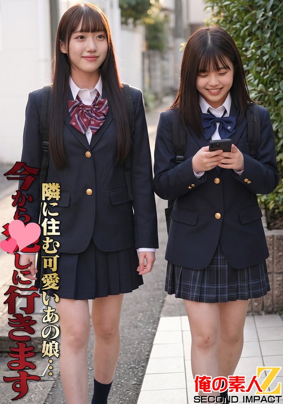 隣に住む可愛いあの娘… 今からアレしに行きます 普通科二年みくちゃん/普通科一年みさきちゃん パッケージ画像